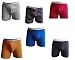 Calvin Klein Cotton Stretch Boys' Boxer Briefs, Medium (Multi - 6 Pack)