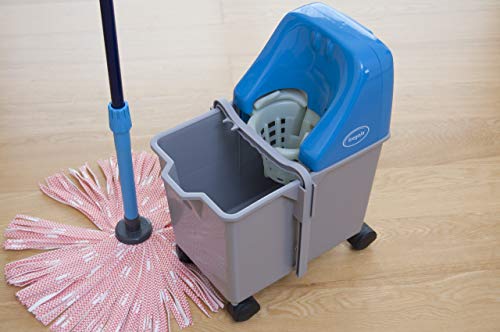 Fregola – Adaptador de Mango para Escurridor Automático | Permite Usar Palos y Mangos estandar del Mercado | Compatible con mopas Oficiales Fregola | Sistema sin Esfuerzo |