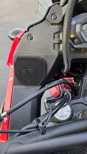 Placa de montaje USB para KLR 650 Gen 3 lista para tus viajes de aventura