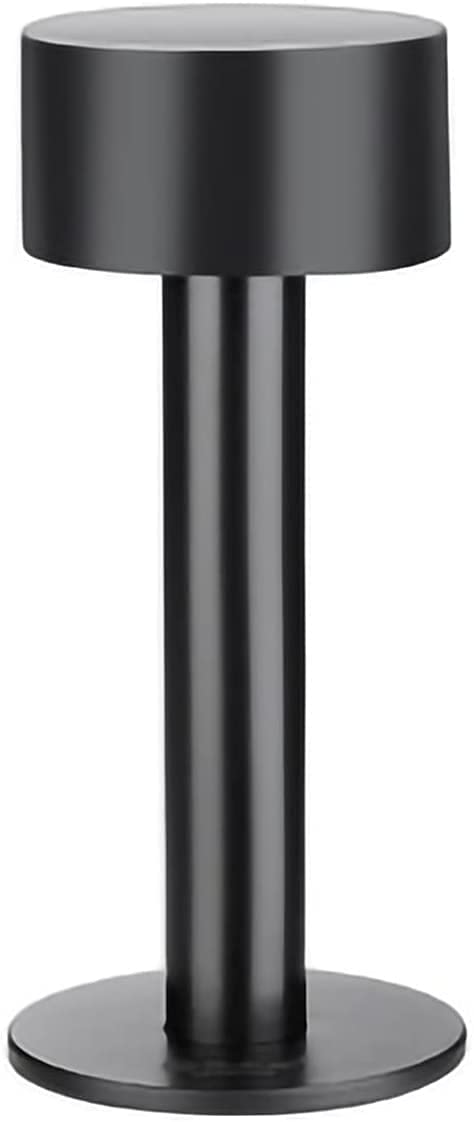 Door Stopper, Long Stainless Steel Rubber Buffer Wall-Mount Doorstop Black Stop(45 * 100mm)