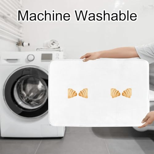 Tapis de bain antidérapant de qualité supérieure WHJDPP au design rectangulaire imprimé - 8