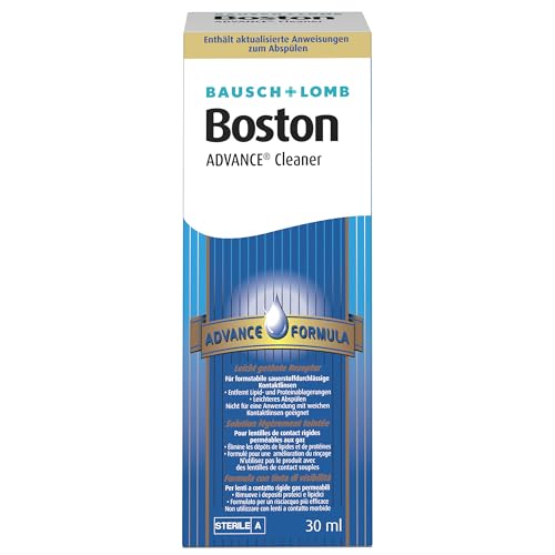Bausch + Lomb Boston Advance Cleaner - Kontaktlinsenreiniger für harte Kontaktlinsen, 1 x 30 ml