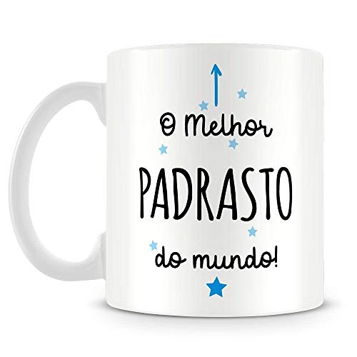 Caneca Personalizada O Melhor Padrasto do Mundo