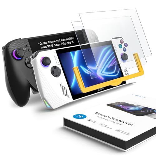 JSAUX ROG Ally XΉ XN[veN^[y2ZbgzAUltra HD KXveN^[ 9H dxKXveN^[AKCht[tA7 C`A`XNb`XN[veN^[iASUS ROG Ally 2023 