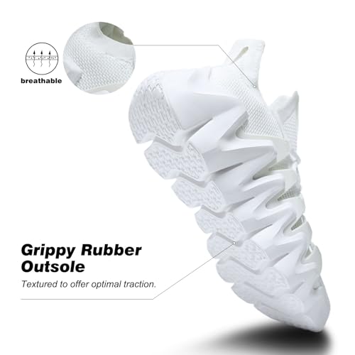 Mens Fashion Sneakers Slip on Tennis Shoes Breathable Casual Running Shoes for Men Fashion Athletic Workout Gym Jogging3