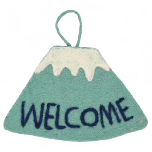 匠美風Select クリスマス 2WAY ( 飾り 〜 プレゼント ) フリースタイル オーナメント フェルトサイン ウェルカム フジサン