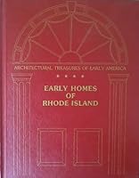 Early Homes of Rhode Island. Architectural Treasures of Early America Series B000OB3M1E Book Cover