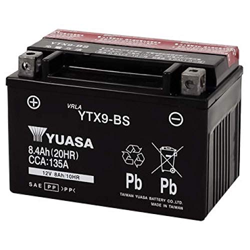 YUASA B49-6 バッテリー Amazon | YUASA 台湾 ユアサ バイク用 バッテリー 液別 YTX9-BS (FTX9