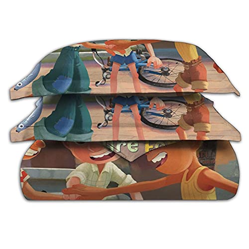 Pixar’s Luca 3-Piece Bedding Set Includes Comforter & Sheet Set Bedding