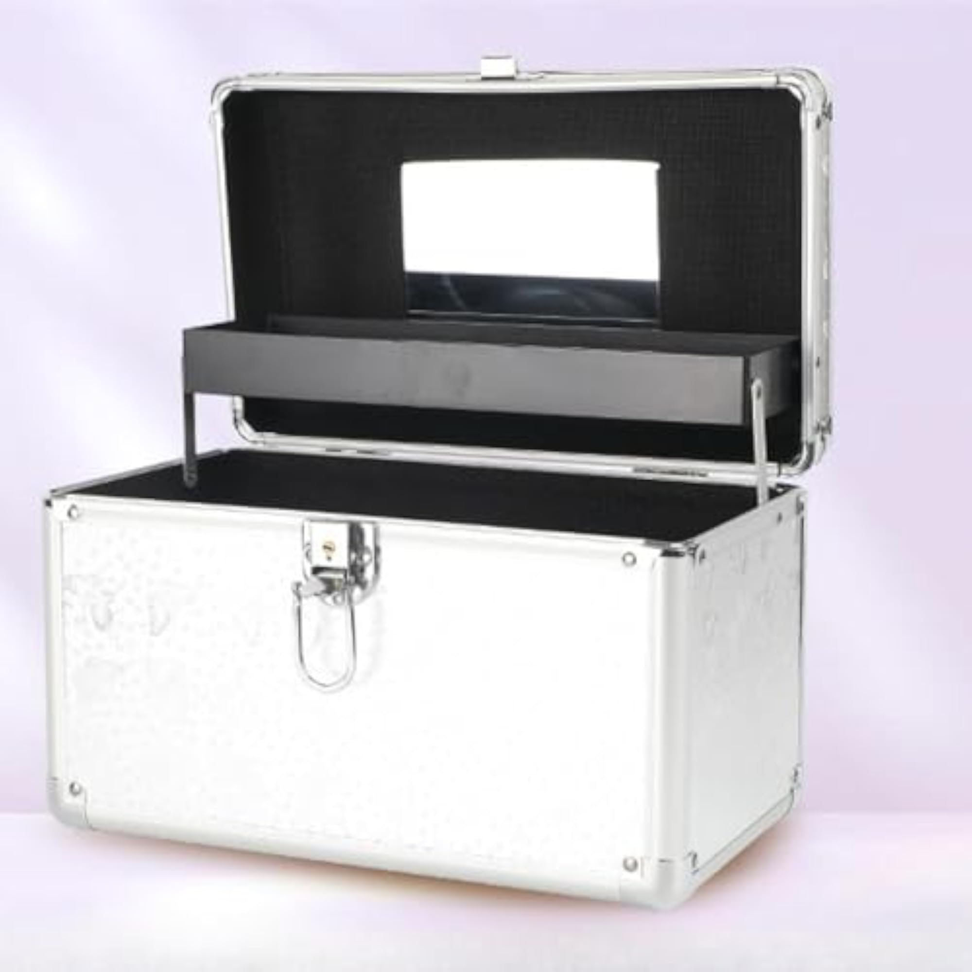 Makeup Train Case Shockproof Hard Shell Toolbox