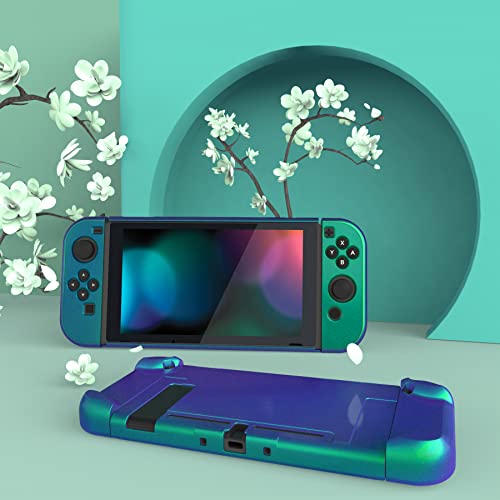 Accessoires Switch coque protection rigide étui housse antichoc caméléon - 4