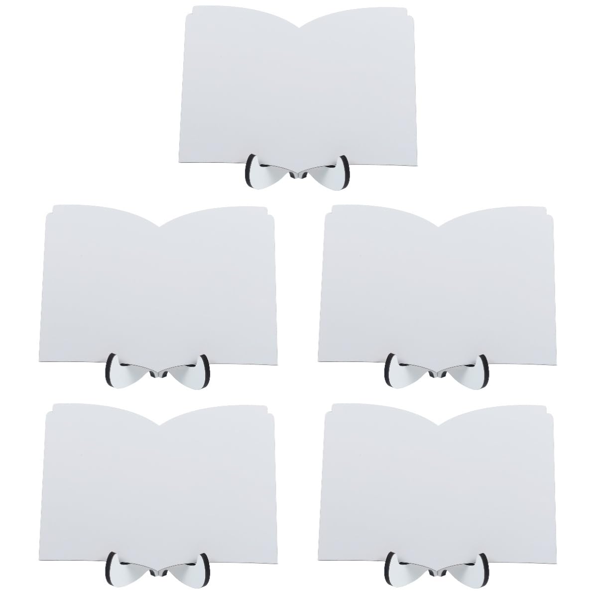 Cadre photo de sublimation bois blanc 5 pièces pour décoration de table 2023