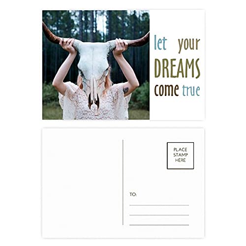 Cartes postales Sheephead Girl Forestry Science Nature pour partager vos plus doux souvenirs