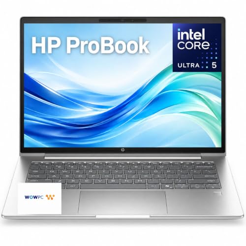 Image of HP ProBook 440 G11 14 inch WUXGA 16:10 Business Laptop, Intel Core Ultra 5 125U, 16GB DDR5 RAM, 512GB PCIe NVMe SSD, Backlit Keyboard, Fingerprint Reader, Wi-Fi 6E, Bluetooth 5.3, Windows 11 Pro