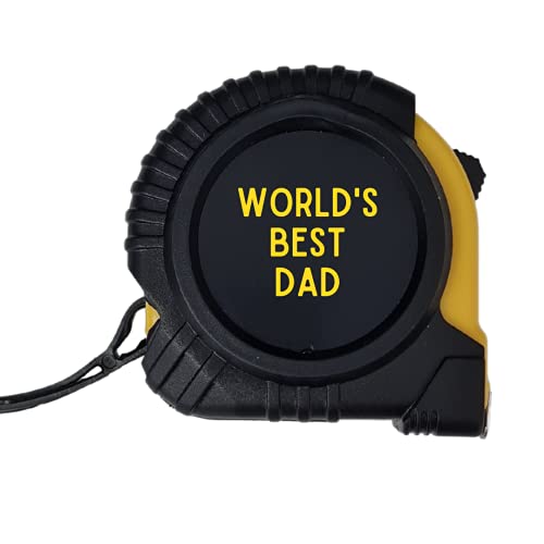 Cinta métrica retráctil de 3m World's Best Dad con bloqueo automático de seguridad