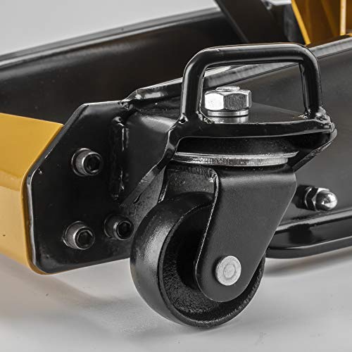 CAT 2.25 Ton Quad Caster Multi-Purpose Jack, 3-in-1 Design for Cars, Trucks, Motorcycles & ATVs, 5.5"–17.5" Lift Range, 12"x9.25" Platform, 4500 lb Capacity – 240331 by CAT - Image 7
