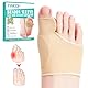 Hallux Valgus Socken, Hallux Valgus Korrektur, Hallux Valgus Zehenspreizer Korrektur, Großer Zeh Bandage Korrektur, Hallux Valgus Bandage mit Silikonpads für Männer und Frauen (37-43 M, Haut)