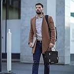 MIYCOO Lunch Bag & Lunch Box for Men Women Double Deck - Leakproof Insulated Soft Large Adult Lunch Cooler Bag for Work (Black,15L) - Image 2