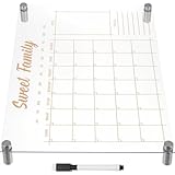 Tableau mémo effaçable : ce tableau mémo effaçable présente une finition soignée et une décoration élégante