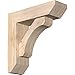 Ekena Millwork BKT0604X18X18LEC06SDF Legacy Slat Smooth Bracket w/Offset Brace, Douglas Fir