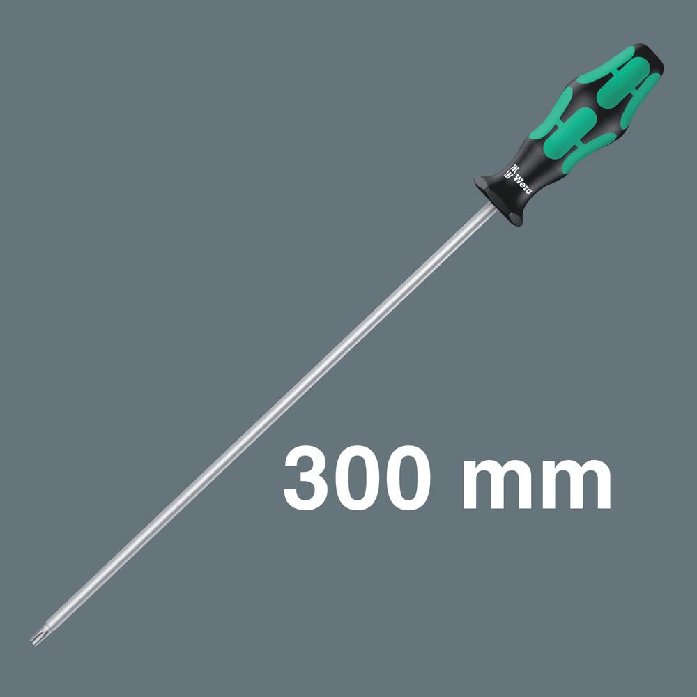 Wera 367/4 TORX HF extra lang 05028074001 Jeu de tournevis Kraftform Plus avec Fonction de retenue 4 pièces
