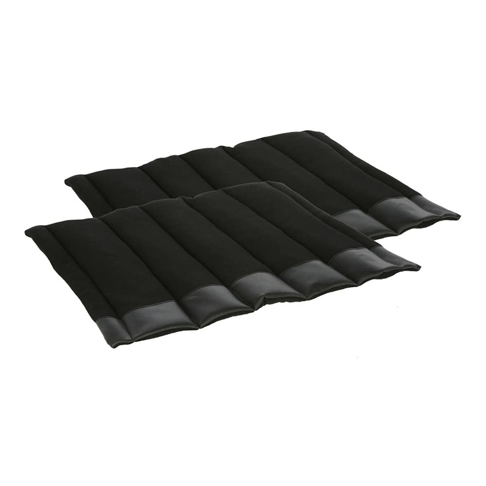 Kerbl 3297668 - Almohadilla de empalme (90 x 45 cm, 10 unidades), color negro