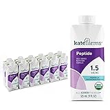 Kate Farms Adult Peptide, Sole-Source Nutrition Formula, Organic Enzymatically Hydrolyzed...