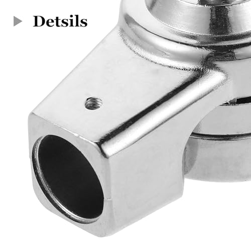 Clamp para platillo de batería acero plateado miniatura 3