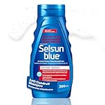 Selsun Blue Itchy Dry Scalp Anti-Dandruff Shampoo, Soothing Formula, Clinically Proven Pyrithione Zinc and 6 Added Moisturizers, Helps Relieve Itching and Flaking, Gentle Enough for Daily Use, 300mL