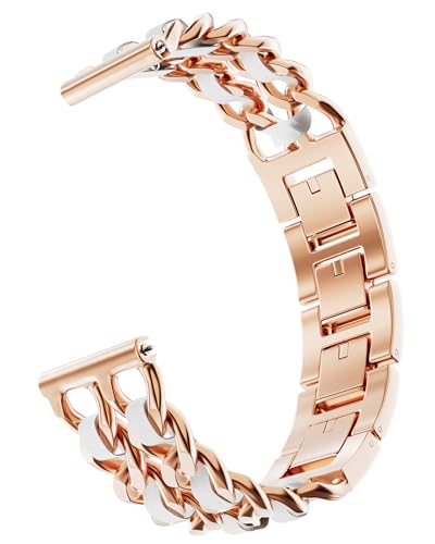 [monomam] X}[gEHb` xg 18mm fB[X XeX `F[ oh (xg:18mm) (ROSE GOLD×WHITE)