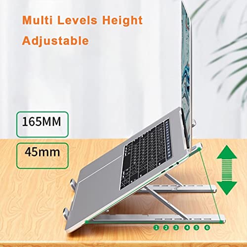 Base refrigerante portátil ajustable para laptop 11-17.3" miniatura 7