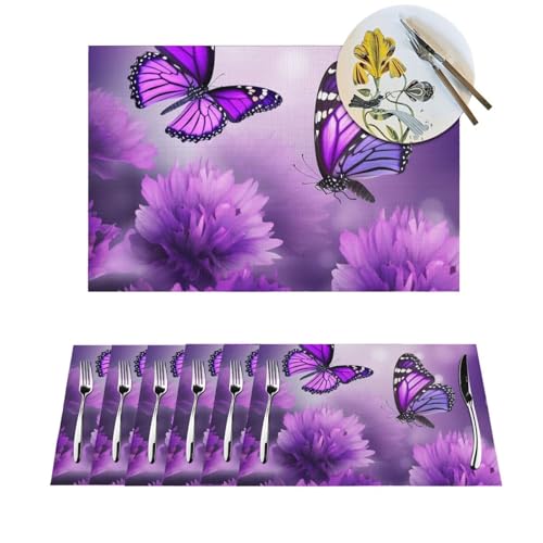 Sets de table lavables en PVC pour table basse et salle à manger - 2
