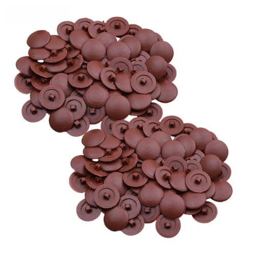 NEIQIUWING 2 000 st. skruvskydd, muttrar, bultskydd, yttre skyddskåpor, självgängande kors-slitsskruvar, dekorativa skydd, möbelbeslag