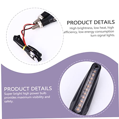 GAFOKI Acessórios De Motocicleta De Sinal De Volta Para Homens Acessórios De LED Lâmpada LED Indicad