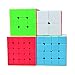 Produktbild TOYESS Zauberwürfel Set, Original Speed Cube 2x2 + 3x3 + 4x4 + 5x5 Speedcube Puzzle, Kinder und Erwachsene, Stickerless (4 Pack)