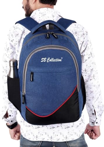 Image of S.B. Collection Bags Unisex Usb Waterresistance Office /Business /College Daily Use Helping hand Backpack 32L Laptop Backpack