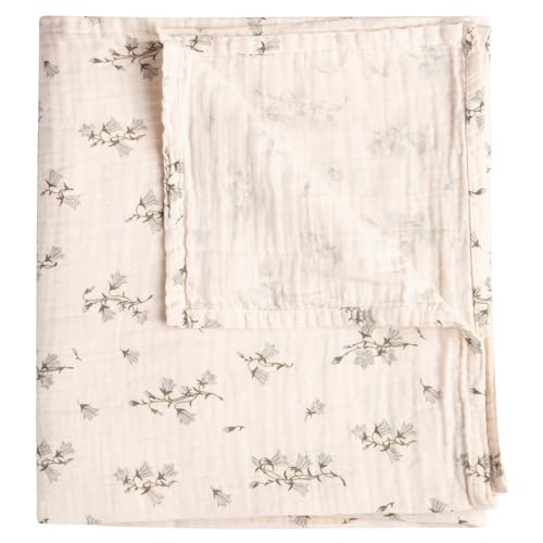K{AhtY igarbo&friendsj uPbg Muslin Swaddle Blanket u[x Bluebell [sAi]
