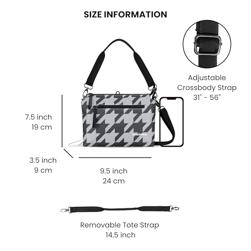 Image of Sherpani Mei, Small Anti Theft Crossbody Purse, Lightweight Cross Body Bag, Handbags, Fashion Trio Bag