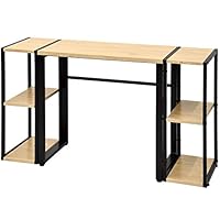 パソコンデスク Amazon | ワイエムワールド パソコンデスク ラック付き 幅80 幅
