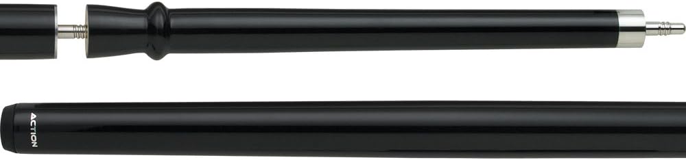 Action Cues - Reverse Power Taper Jump Break Cue - Black, includes case, 19oz