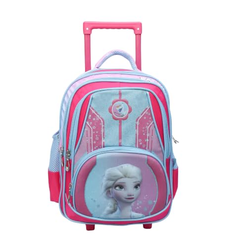 Image of ADSON 3D Embossed School Trolley Bag Large School Bag for Boy Girl, Kids School Bag, Travel Backpack for Girl Boy, Ideal for Children Trolley 16 Inch Water Resistant