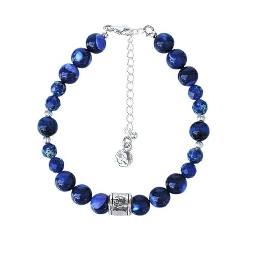 WOLFMAN B.R.S ウルフマンBRS 天然石 ストーンブレスット (レッド)