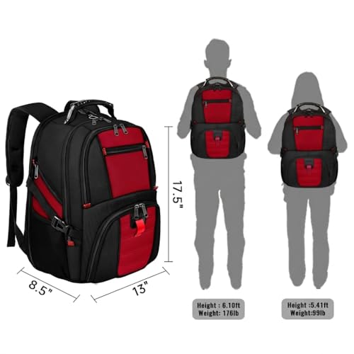 Image of YOREPEK Large Laptop Backpack for Women, Heavy Duty Travel Backpack