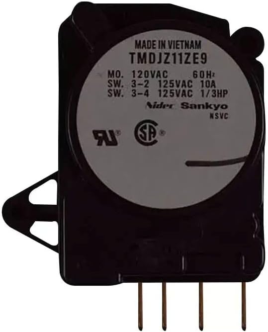 Edgewater Parts WP3-81329, AP6007513, PS11740630 Defrost Timer Compatible with Whirlpool Refrigerator