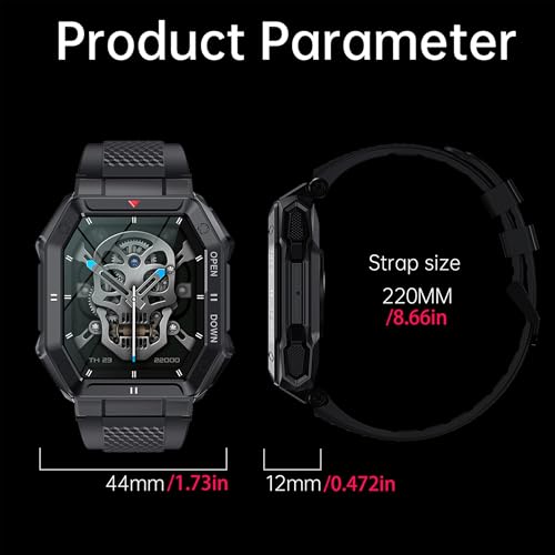 Reloj Inteligente ZPIMY 1.85" AMOLED Hombre 5ATM, - Imagen 5