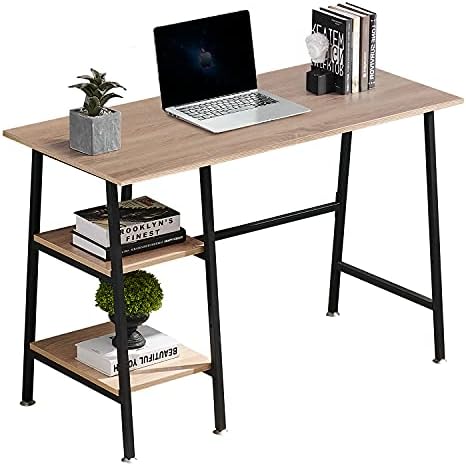 Amazon.com: VECELO 43 Inch Computer Modern Student Writing Home-Office ...