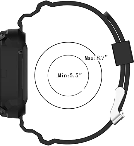 Gransho compatível com Fitbit Versa 3 / Fitbit Sense Pulseira de Relógio, Pulseiras de Reposição de