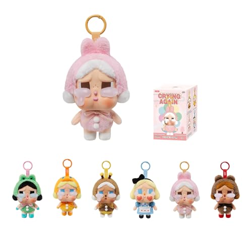 POP MART Crybaby Tears Factory Series - Vinyl Face Plush Blind Box Random Design Action Figures Collectible Toys Home Decorations Holiday Birthday Gifts Single Box
