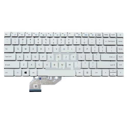 Clavier D0K-6507B touches blanches taïwanaises pour Dynabook Satellite Pro C40-J