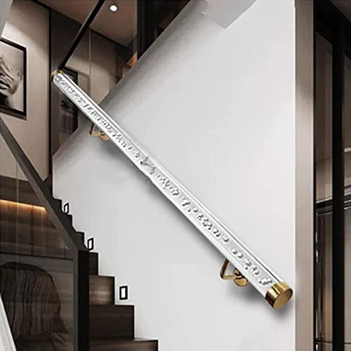 Rambarde d'escalier moderne en acrylique cristal haut de gamme - 3